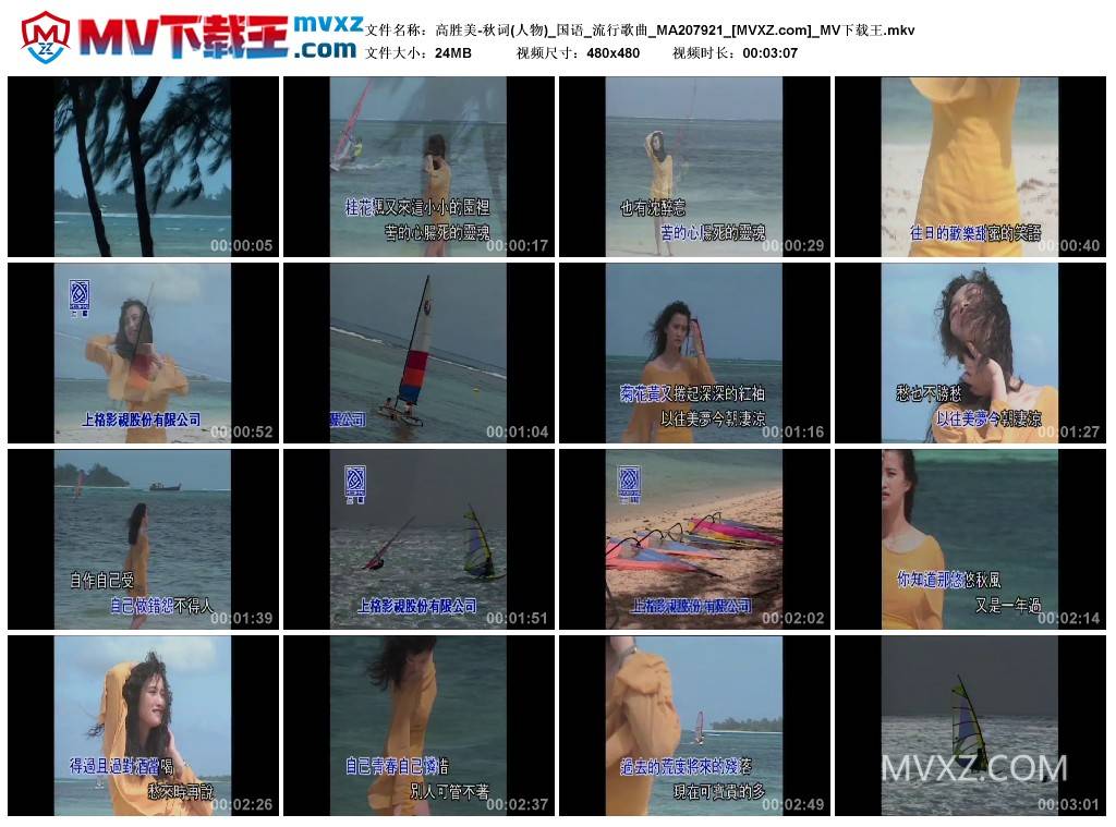 高胜美-秋词(人物)_国语_流行歌曲_MA207921